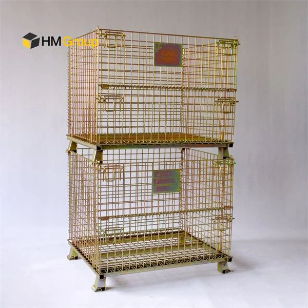 Wadah Logam yang Dapat Ditumpuk